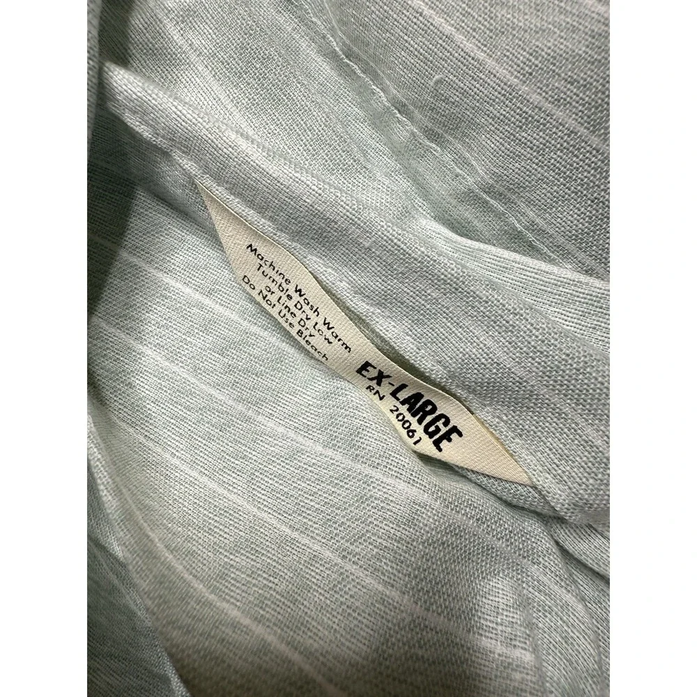Vintage John Wanamaker Long Sleeve Mens‎ Poly/cotton Pajamas Extra Large